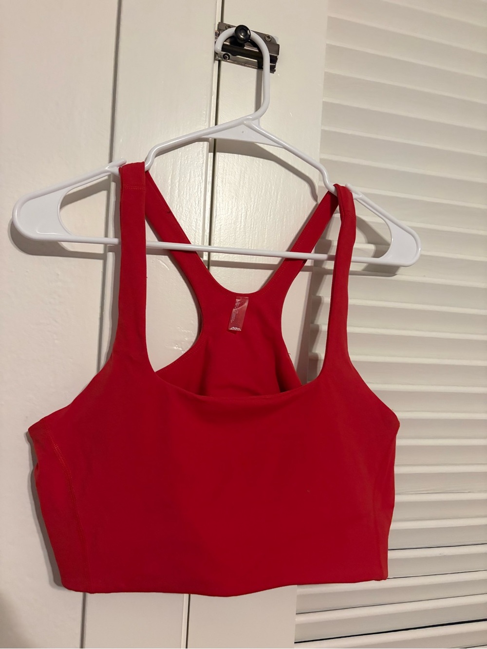 FP Movement by Free People Red Racerback Sports Bra